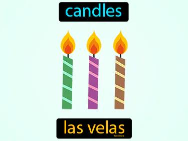 las velas Simple Definition