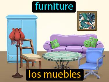 los muebles Simple Definition