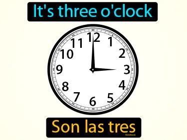 son las tres Simple Definition