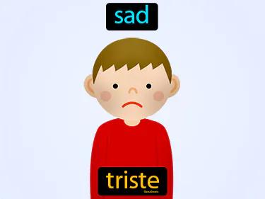 triste Simple Definition
