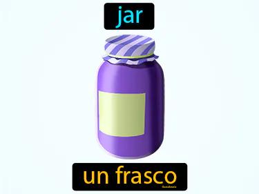 un frasco Simple Definition