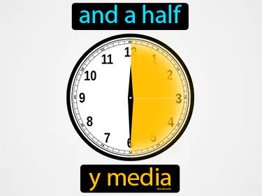 y media Simple Definition