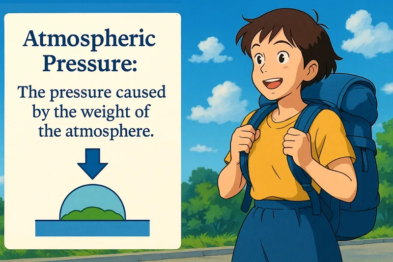 What is Atmospheric Pressure? - Easy to Understand What is Atmospheric Pressure? - Easy to Understand