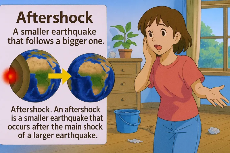 What is an Aftershock? - Easy to Understand What is an Aftershock? - Easy to Understand