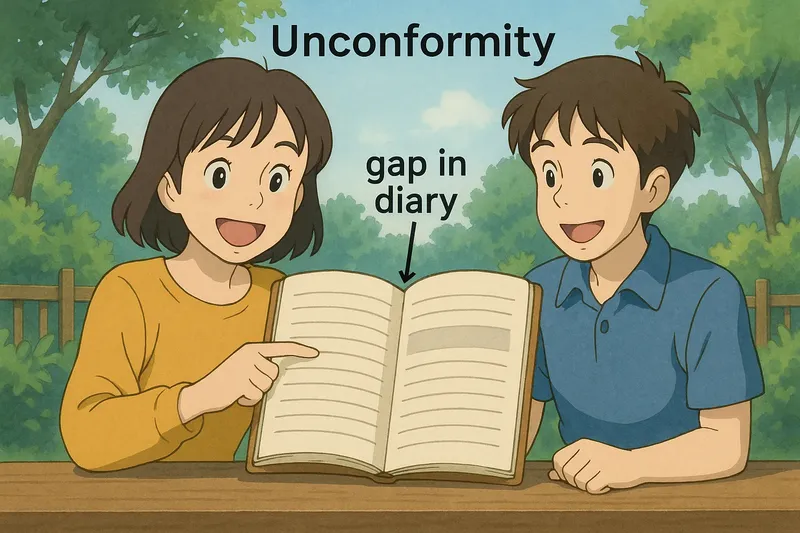 Unconformity - A Real World Example