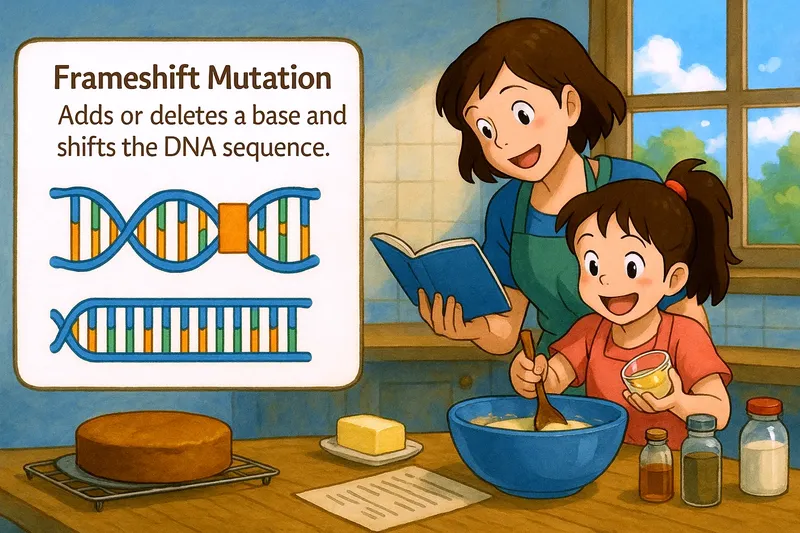 What is a Frameshift Mutation? - Easy to Understand
