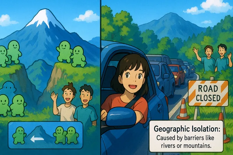 What is Geographic Isolation? - Easy to Understand