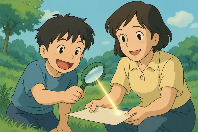 Convex Lens - A Real World Example