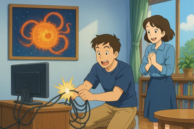 Solar Flare - A Real World Example