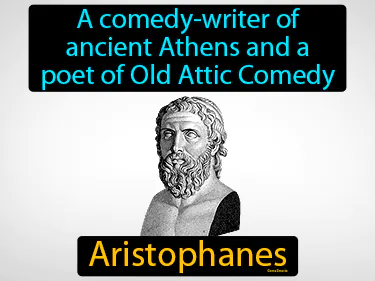 a comedy-writer of ancient Athens and a poet of Old Attic Comedy