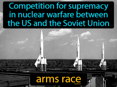 competition for supremacy in nuclear warfare between the US and the Soviet Union