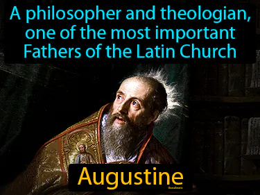 A philosopher and theologian, one of the most important Fathers of the Latin Church