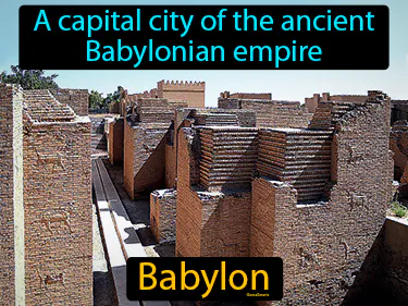 a capital city of the ancient Babylonian empire