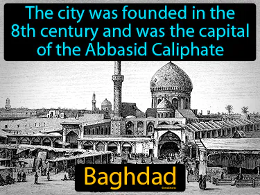 The city was founded in the 8th century and was the capital of the Abbasid Caliphate