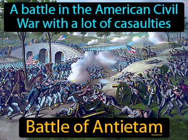 a battle in the American Civil War with a lot of casualties
