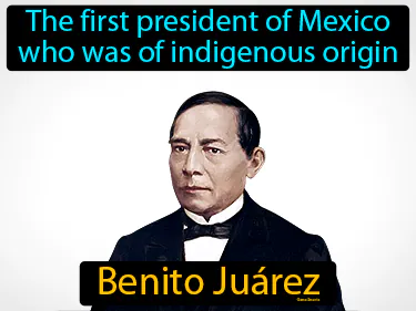 The first president of Mexico who was of indigenous origin