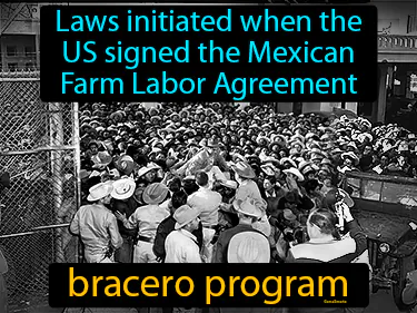 laws initiated when the US signed the Mexican Farm Labor Agreement