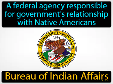 a federal agency responsible for government's relationship with Native Americans