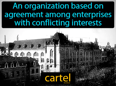 An organization based on agreement among enterprises with conflicting interests