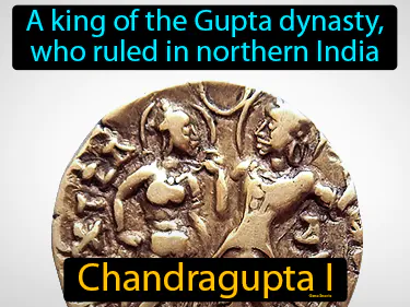a king of the Gupta dynasty, who ruled in northern India
