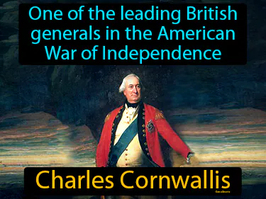 one of the leading British generals in the American War of Independence