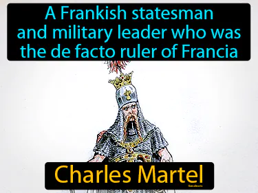 A Frankish statesman and military leader who was the de facto ruler of Francia