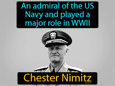 an admiral of the US Navy and played a major role in WWII