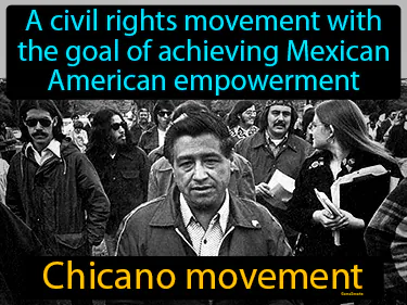 a civil rights movement with the goal of achieving Mexican American empowerment