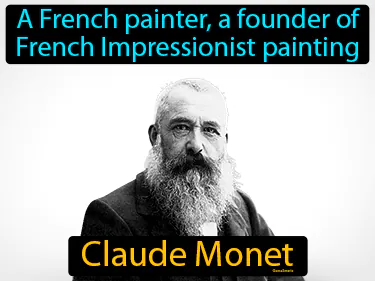A French painter, a founder of French Impressionist painting