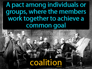 A pact among individuals or groups, where the members work together to achieve a common goal