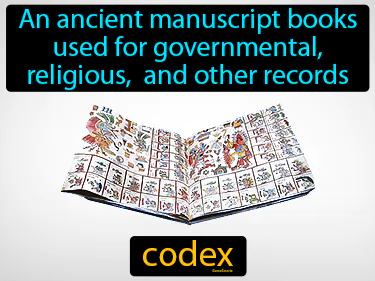 an ancient manuscript books used for governmental, religious, and other records