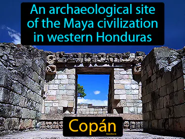 an archaeological site of the Maya civilization in western Honduras