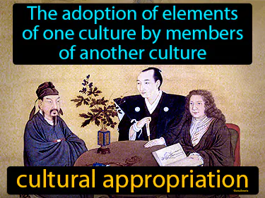 the adoption of elements of one culture by members of another culture