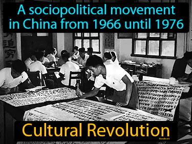 a sociopolitical movement in China from 1966 until 1976