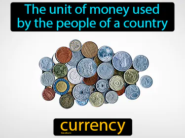 The unit of money used by the people of a country