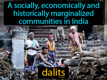 A socially, economically and historically marginalized communities in India