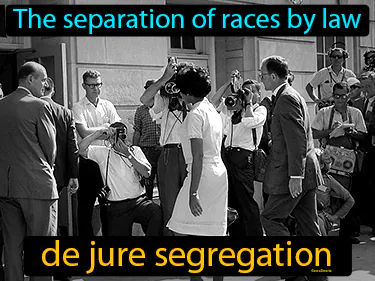 the separation of races by law