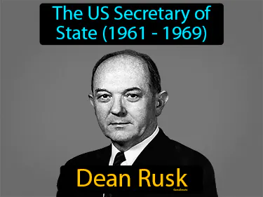 the US Secretary of State  (1961 - 1969)