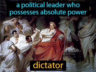 a political leader who possesses absolute power