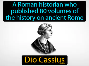 a Roman historian who published 80 volumes of the history on ancient Rome