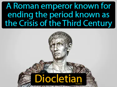 a Roman emperor known for ending the period known as the Crisis of the Third Century