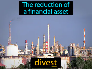 the reduction of a financial asset