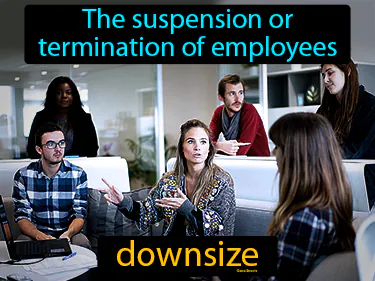 the suspension or termination of employees