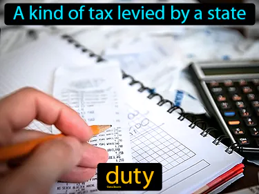 a kind of tax levied by a state