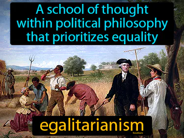 a school of thought within political philosophy that prioritizes equality for all people