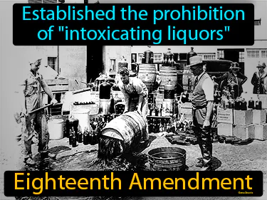 declared the production, transport, and sale of intoxicating liquors illegal