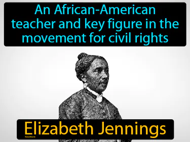 an African-American teacher and key figure in the movement for civil rights