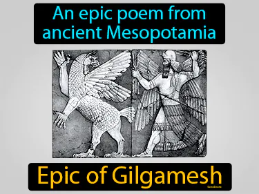an epic poem from ancient Mesopotamia
