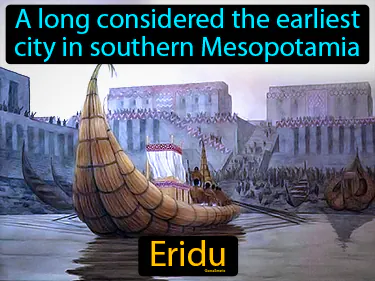 a long considered the earliest city in southern Mesopotamia