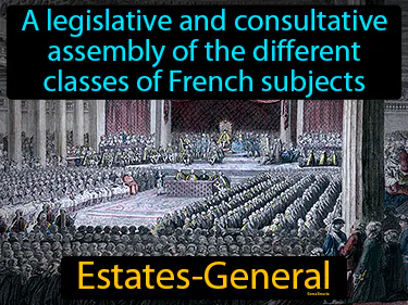 A legislative and consultative assembly of the different classes of French subjects